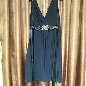 Scarlet Night Mid Length Dress